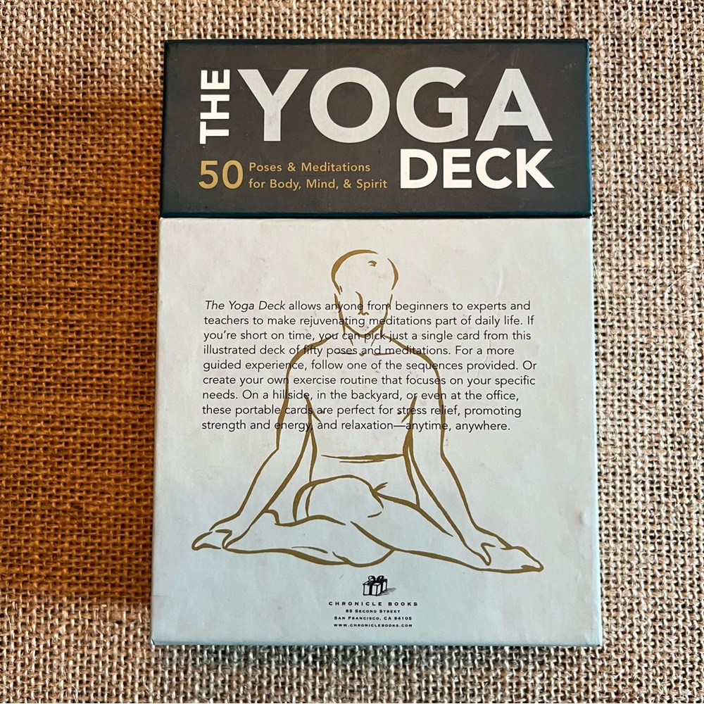 Yoga card deck